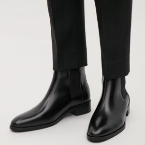 Men’s Black Leather Chelsea Boots